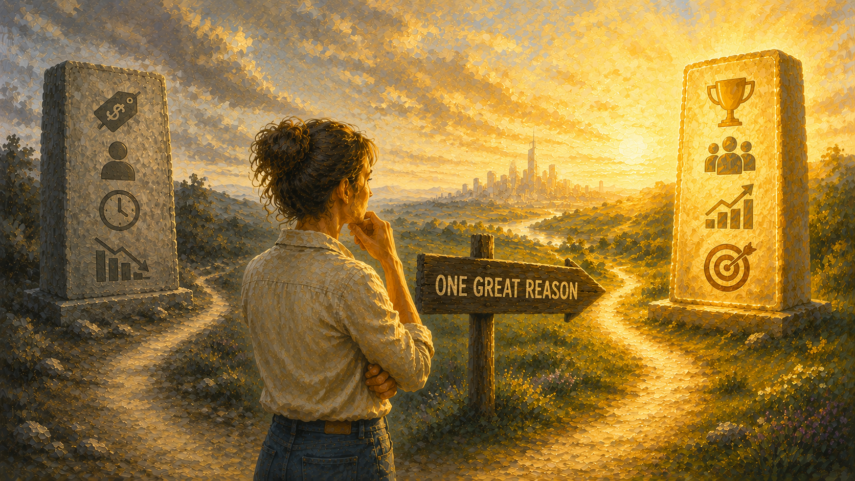 One Great Reason illustration